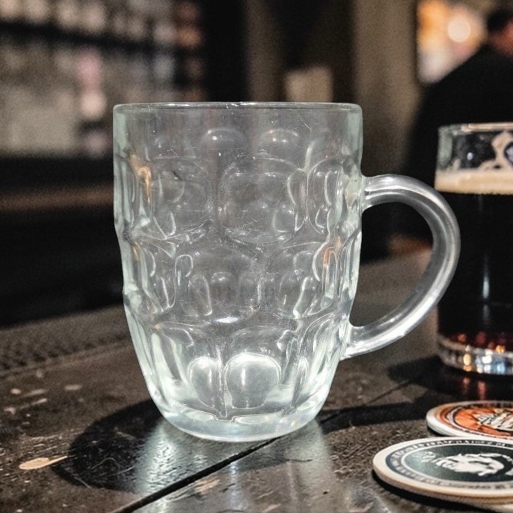 Arcoroc‎ Britannia Beer Mug, Replacement Pint Glass, Luminarc Thumbprint Design